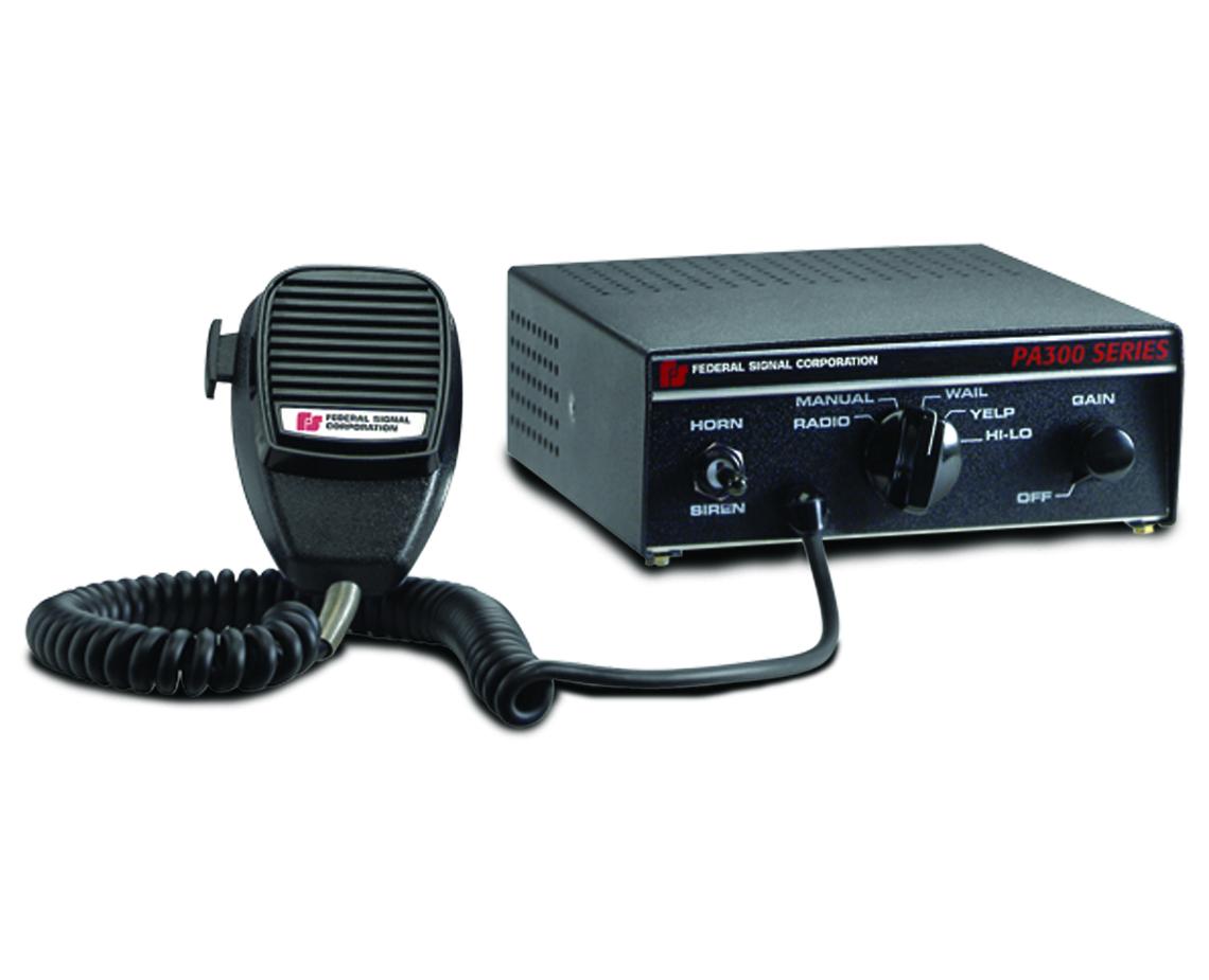 מגבר כריזה PA300 - גלאור בטחון federal pa300 siren wiring diagram 